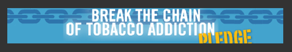 Access the Break the Chain of Tobacco Addiction Pledge