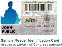 Image of Reader Indentification Card
