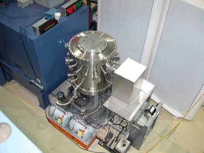 An overhead view of the Neutron Depth Profiling System located at the NIST Center for Neutron Research.