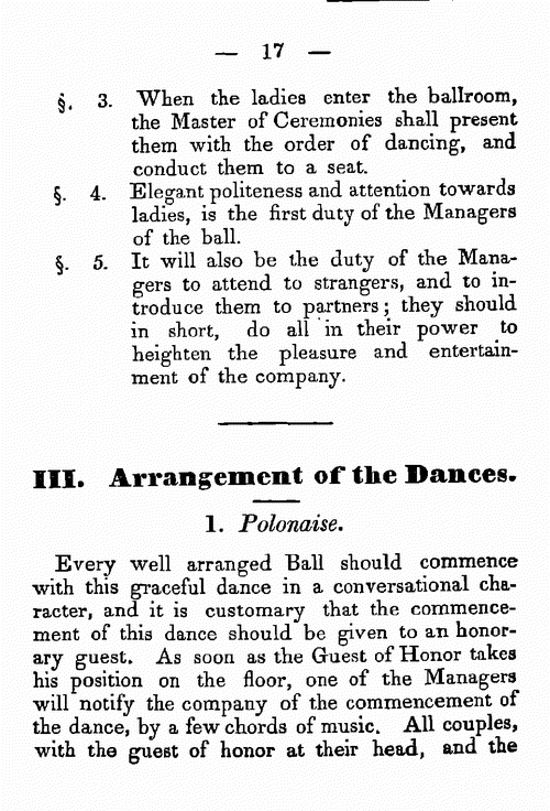 Page 17 of 44, The ball room guide, being a compendium of the the
