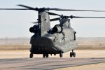 CH-47 Chinook arrive at Butts Army Airfield