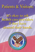 Patients and Visitors: It's Okay to Ask Health Care Providers If They Have Cleaned Their Hands