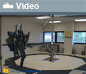 Screenshot of robot MABEL running at a record-setting pace for robots with knees.