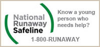 Know a Youth Who needs help? Call 1800-RUNAWAY