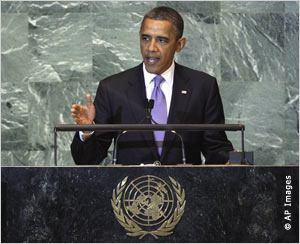 Obama exorta líderes a buscar paz mundial duradoura em um mundo imperfeito