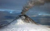 Augustine Volcano in Alaska