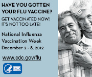 Have you gotten your flu vaccine? It's not too late! It's National Influenza Vaccination Week.