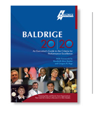 Baldrige 20/20 Publication Cover