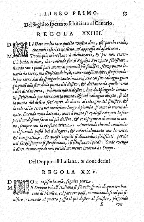 Page 33 of 370, Nobiltà di dame del sr. Fabritio Caroso da 