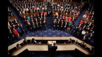 View of Joint Session from birds-eye view (White House photo)