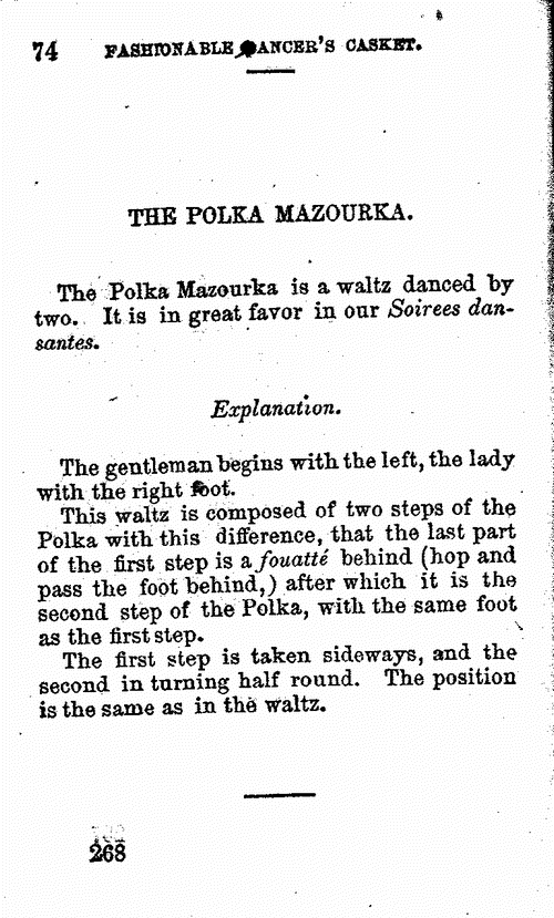 Page 74 of 192, The fashionable dancer's casket; or, The ball