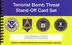 Book Cover Image for Terrorist Bomb Threat Standoff Card Set (TSWG Controlled Item)