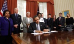 Obama signed an Executive Order to cut waste and promote efficient spending in 2011.