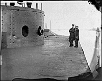Deck and turret of U.S.S. Monitor, James River, Va.