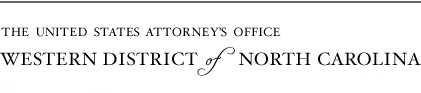 The United States Attorneys Office - Western District of North Carolina
