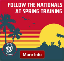 Follow the Nationals at Spring Training