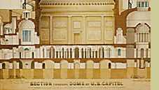 Section Through Dome of US Capitol