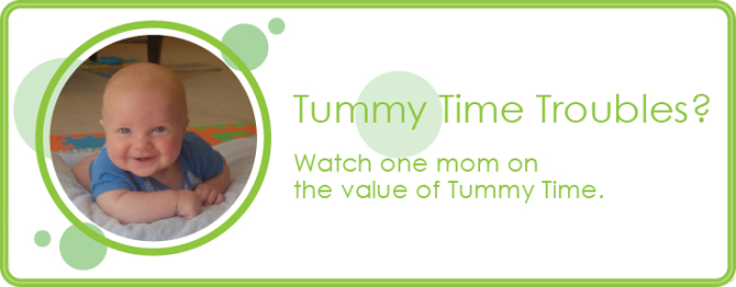 Tummy time troubles? Watch one mom on the value of tummy time 
