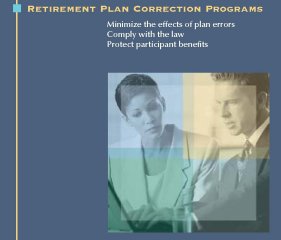 Retirement Plan Correction Programs.  To order copies, call toll-free 1-866-444-3272.