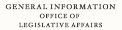 General Information Office of Legislative Affairs