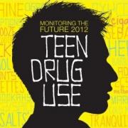 Teen head silhouette with Monitoring the Future title