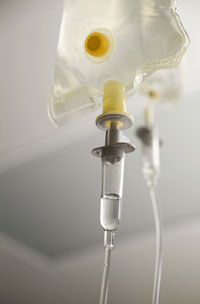 IV bag.