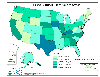 Map of fiscal year 2007 RC&D allocations to states
