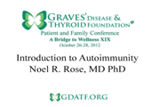 Dr. Noel Rose - Introduction to Autoimmunity