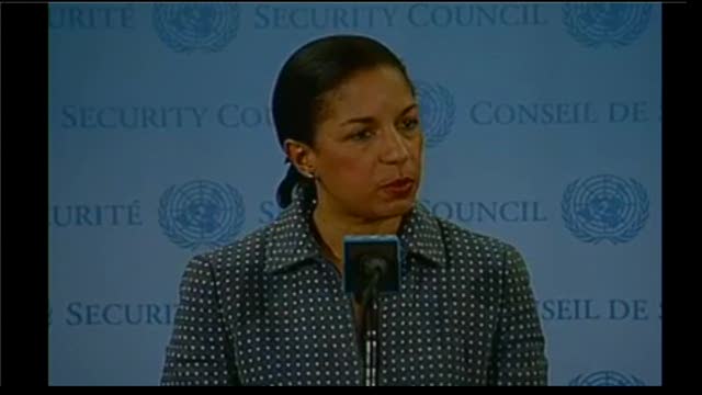 Click here to play the video Remarks on Sudan and South Sudan at a Security Council Stakeout