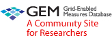 GEM - Grid-Enabled Measures Database - A Community Site for Researchers