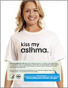 Poster: Kiss My Asthma.