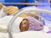 Premature Baby in NICU Incubator