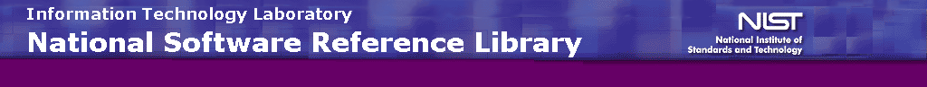 The National Software Reference Library Banner