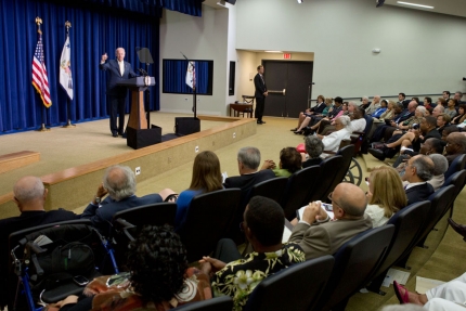 Vice President Joe Biden delivers remarks on Seniors Issues July 16, 2012