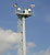 High tech equipment atop this pole  is used to see and hear illegal immigrants attempting to cross into the U.S.