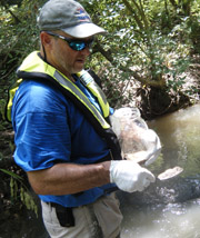 Hydrologic Technician Brian Petri