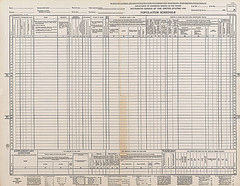 A 1940 census form