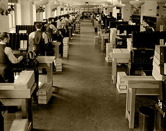 Sorting Punch Cards (1940)
