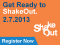 Web Banner: Get Ready to ShakeOut