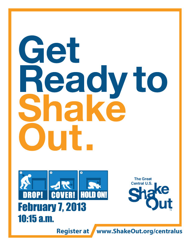 Poster Image: Get Ready to ShakeOut