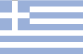 Flag of Greece is nine equal horizontal stripes of blue alternating with white; there is a blue square in the upper hoist-side corner bearing a white cross. 2003.