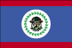 Date: 11/10/2004 Description: Flag of Belize: blue with a narrow red stripe along the top and the bottom edges; centered is a large white disk bearing the coat of arms; the coat of arms features a shield flanked by two workers in front of a mahogany tree with the related motto SUB UMBRA FLOREO (I Flourish in the Shade). © CIA World Factbook