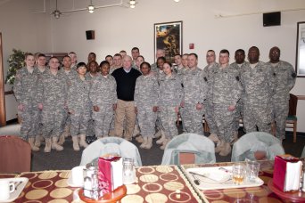 Army Under Secretary meets with Soldiers in Korea