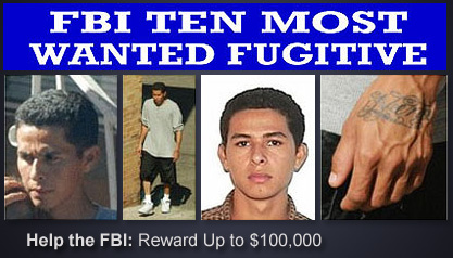 Ten Most Wanted: Edwin Ernesto Rivera Gracias