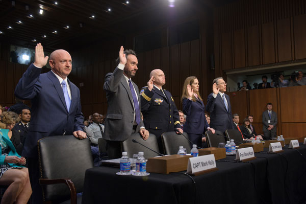 Senator Leahy Chairs First Congressional Hearing On Gun Violence