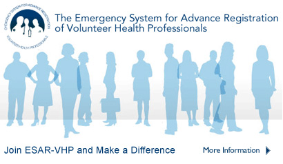 Emergency System for the Advance Registration of Volunteer Health Professionals. More Information.