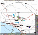 Local Radar for Edwards AFB, CA - Click to enlarge