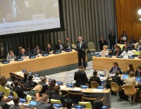 Date: 09/25/2013 Description: Secretary of State John Kerry participates in the Millennium Development Goals Event hosted by the United Nations General Assembly at the United Nations in New York City on September 25, 2013. - State Dept Image