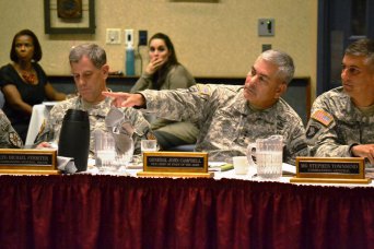 Army Vice chief talks Ready and Resiliency at Fort