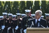 Secretary Hagel speaks during the Department of Defense National POW/MIA Recognition Day ceremony 